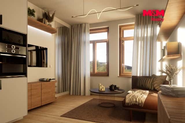 Prodej, Byt 2+kk, 35 m², Praha, Grafická, Grafická, Praha 5 – Smíchov