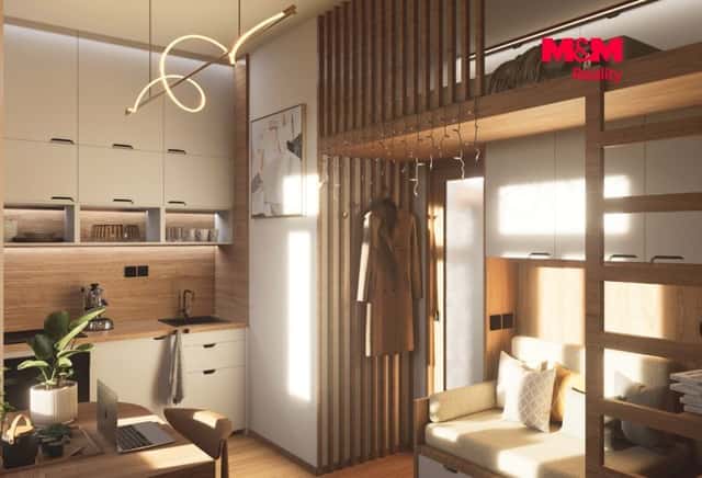 Prodej, Byt 2+kk, 44 m², Praha, Grafická, Grafická, Praha 5 – Smíchov