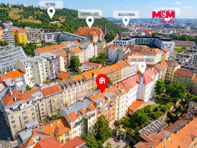 Prodej, Byt 2+kk, 37 m², Praha, Grafická, Grafická, Praha 5 – Smíchov