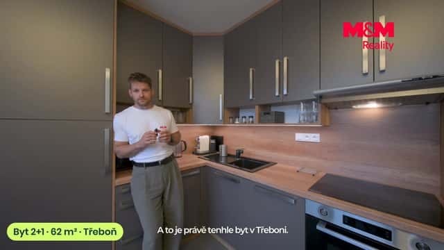 Prodej, Byt 2+1, 62 m², Třeboň, Hliník, Hliník, Třeboň – Třeboň II, okres Jindřichův Hradec
