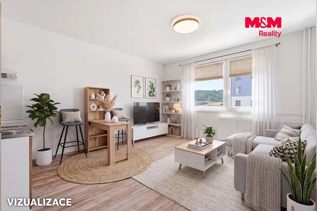 Prodej, Byt 1+1, 39 m², Děčín, Čsl. partyzánů, Čsl. partyzánů, Děčín – Děčín XXXII-Boletice nad Labem