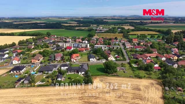 Prodej, Rodinný dům, 262 m², Řepín, Mělnická, Mělnická, Řepín, okres Mělník