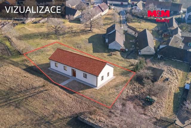 Prodej, Rodinný dům, 94 m², Chlumy, Chlumy, okres Plzeň-jih