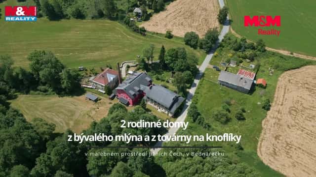 Prodej, Rodinný dům, 440 m², Bednáreček, Bednáreček, okres Jindřichův Hradec
