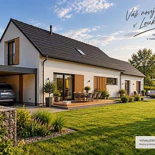 Prodej stavební parcely 381 m² Loukov, Loukov, okres Kroměříž