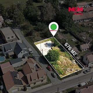 Prodej stavební parcely 676 m² Černuc, Černuc, okres Kladno