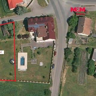 Prodej stavební parcely 800 m² Újezd u Přelouče, Újezd u Přelouče, okres Pardubice