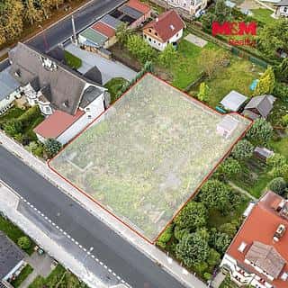 Prodej stavební parcely 912 m² Aš, Šaldova, Aš, okres Cheb