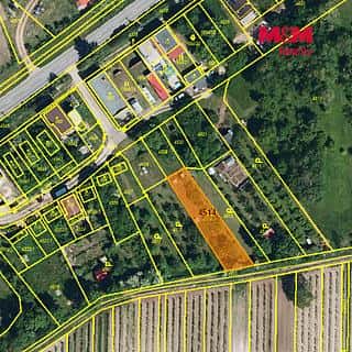 Prodej zahrady 449 m² Brod nad Dyjí, Brod nad Dyjí, okres Břeclav
