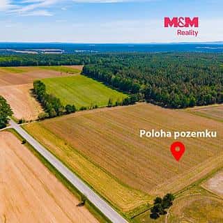 Prodej komerčního pozemku 3912 m² Štěpánovice, Štěpánovice, okres České Budějovice
