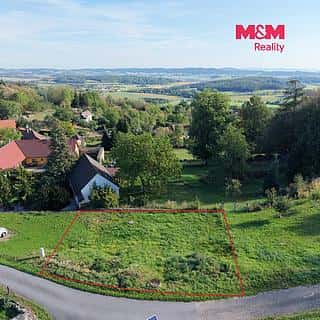 Prodej stavební parcely 421 m² Bušanovice, Bušanovice, okres Prachatice