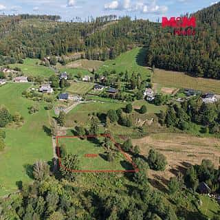 Prodej stavební parcely 5219 m² Karlovice, Karlovice, okres Bruntál