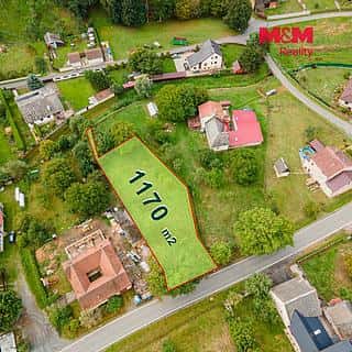 Prodej stavební parcely 1178 m² Kunčina, Kunčina, okres Svitavy