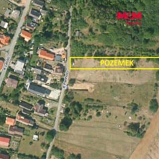 Prodej stavební parcely 1876 m² Plasy, Plasy, okres Plzeň-město