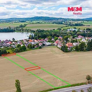 Prodej stavební parcely 3620 m² Rožmitál pod Třemšínem, Rožmitál pod Třemšínem, okres Příbram