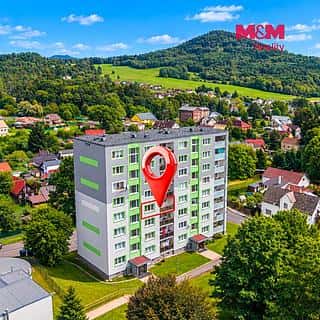 Prodej bytu 3+1 76 m² Cvikov, Sídliště, Cvikov, okres Česká Lípa