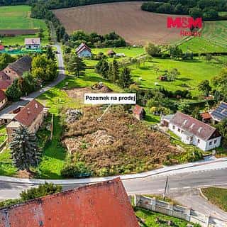 Prodej stavební parcely 607 m² Velemín, Velemín, okres Litoměřice