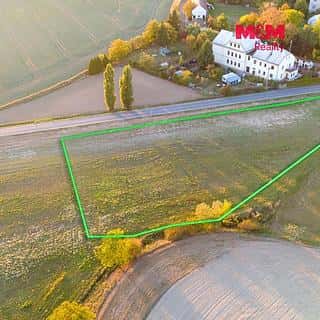 Prodej stavební parcely 4405 m² Šípy, Šípy, okres Rakovník