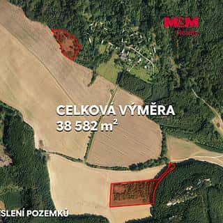 Prodej zemědělské půdy 38582 m² Blíževedly, Blíževedly, okres Česká Lípa