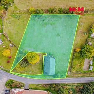 Prodej stavební parcely 3703 m² Potštát, Potštát, okres Přerov