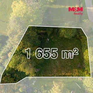 Prodej stavební parcely 1655 m² Kunratice u Cvikova, Kunratice u Cvikova, okres Česká Lípa