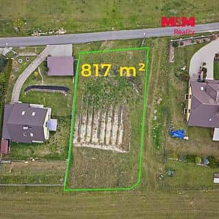 Prodej stavební parcely 817 m² Jakubovice, Jakubovice, okres Šumperk