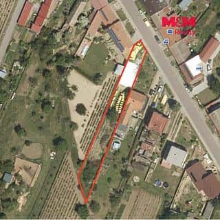 Prodej stavební parcely 841 m² Šatov, Šatov, okres Znojmo