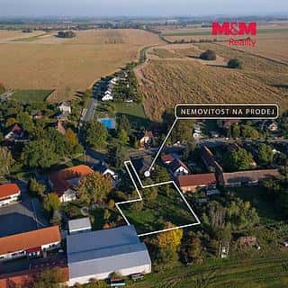 Prodej stavební parcely 1865 m² Bezděkov, Bezděkov, okres Pardubice