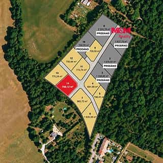 Prodej stavební parcely 760 m² Líšťany, Líšťany, okres Plzeň-město