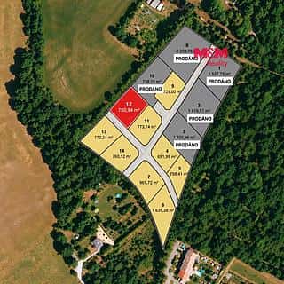 Prodej stavební parcely 751 m² Líšťany, Líšťany, okres Plzeň-město