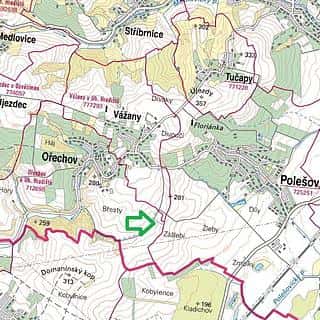 Prodej zemědělské půdy 1731 m² Ořechov, Ořechov, okres Uherské Hradiště
