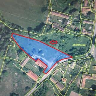 Prodej stavební parcely 3772 m² Blatná, Blatná, okres Strakonice