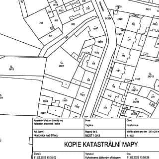 Prodej zahrady 763 m² Hostomice, Vrbenského, Hostomice, okres Teplice