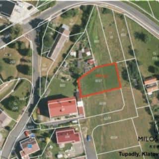 Prodej stavební parcely 575 m² Klatovy, Klatovy