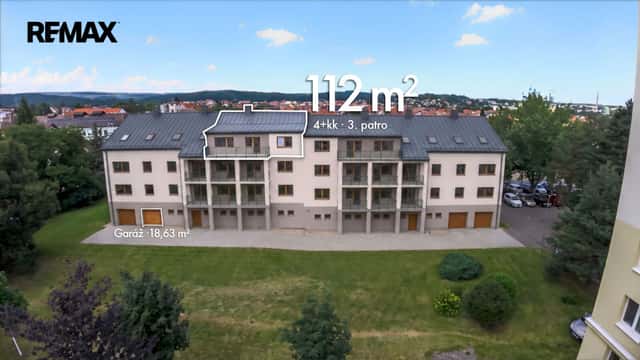 Prodej bytu 4+kk v osobním vlastnictví 112 m², Dobříš, Žižkova, Dobříš, okres Příbram