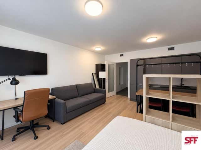 Pronájem bytu 1+kk 36 m2, U plynárny, Praha 4 – Michle