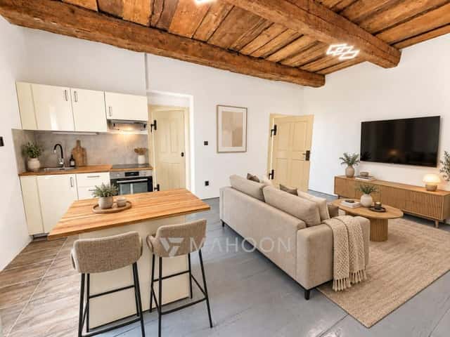 Pronájem bytu 2+kk 48 m2, Kynského, Slaný, okres Kladno