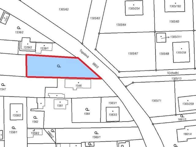 Prodej pozemku 657 m2, Topolová, Úherce, okres Plzeň-sever