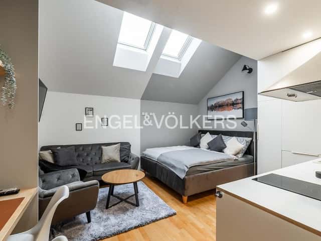 Pronájem bytu 1+kk 27 m2, Štěpánská, Praha – Nové Město