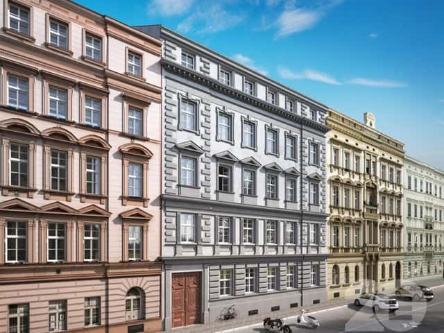 Pronájem bytu 1+kk 32 m2, Peckova, Praha 8 – Karlín