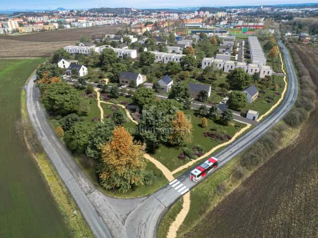 Prodej pozemku 817 m2, Lacinova, Slaný, okres Kladno
