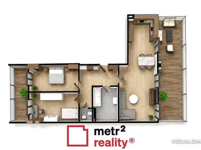 Prodej bytu 3+kk 131 m2, Plumlovská, Prostějov – Čechovice
