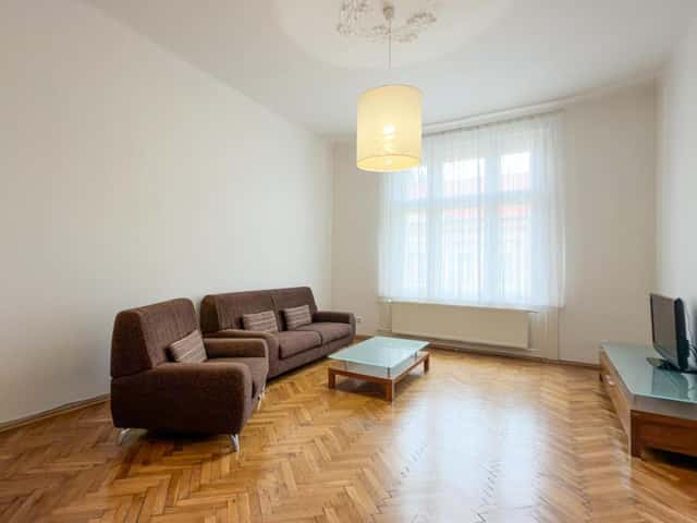 Pronájem bytu 2+1 85 m2, Lucemburská, Praha 3 – Žižkov
