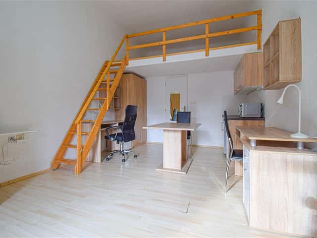 Pronájem bytu 1+kk 22 m2, Václavská, Brno – Staré Brno, okres Brno-město