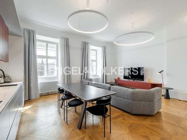 Pronájem bytu 2+kk 88 m2, Na Kampě, Praha 5 – Malá Strana