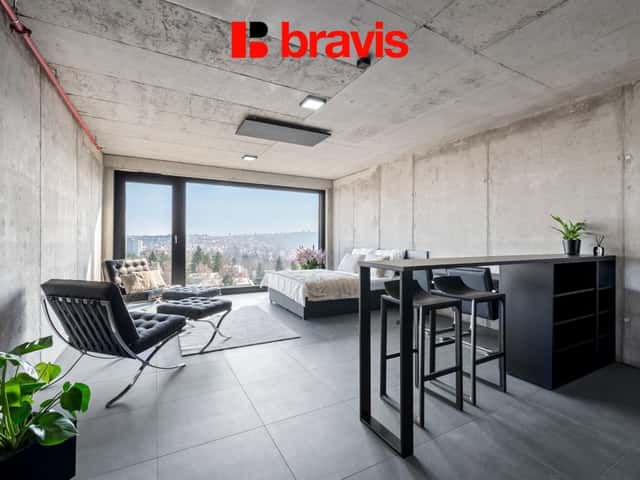 Pronájem bytu 1+kk 28 m2, Královopolská, Brno – Královo Pole, okres Brno-město