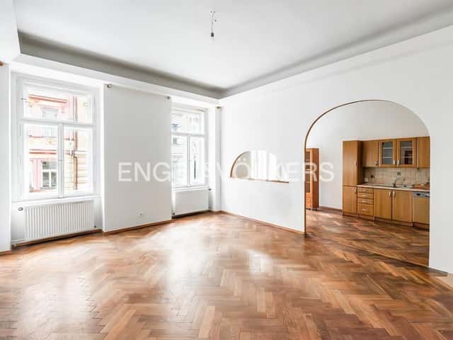 Pronájem bytu 4+kk 113 m2, Thámova, Praha 8 – Karlín