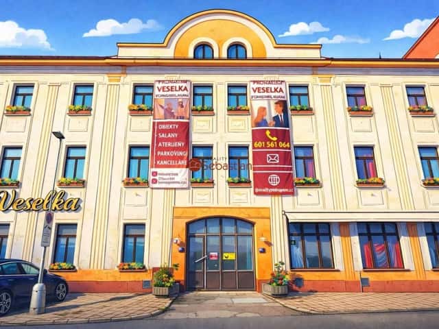 Pronájem objektu 10 m2, Hlaváčova, Pardubice – Zelené Předměstí