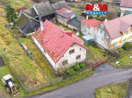 Prodej domu/vily, 149 m², Horní Ves, Trstěnice, okres Cheb