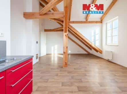 Pronájem bytu, 1+kk, 37 m², Studeněves, okres Kladno